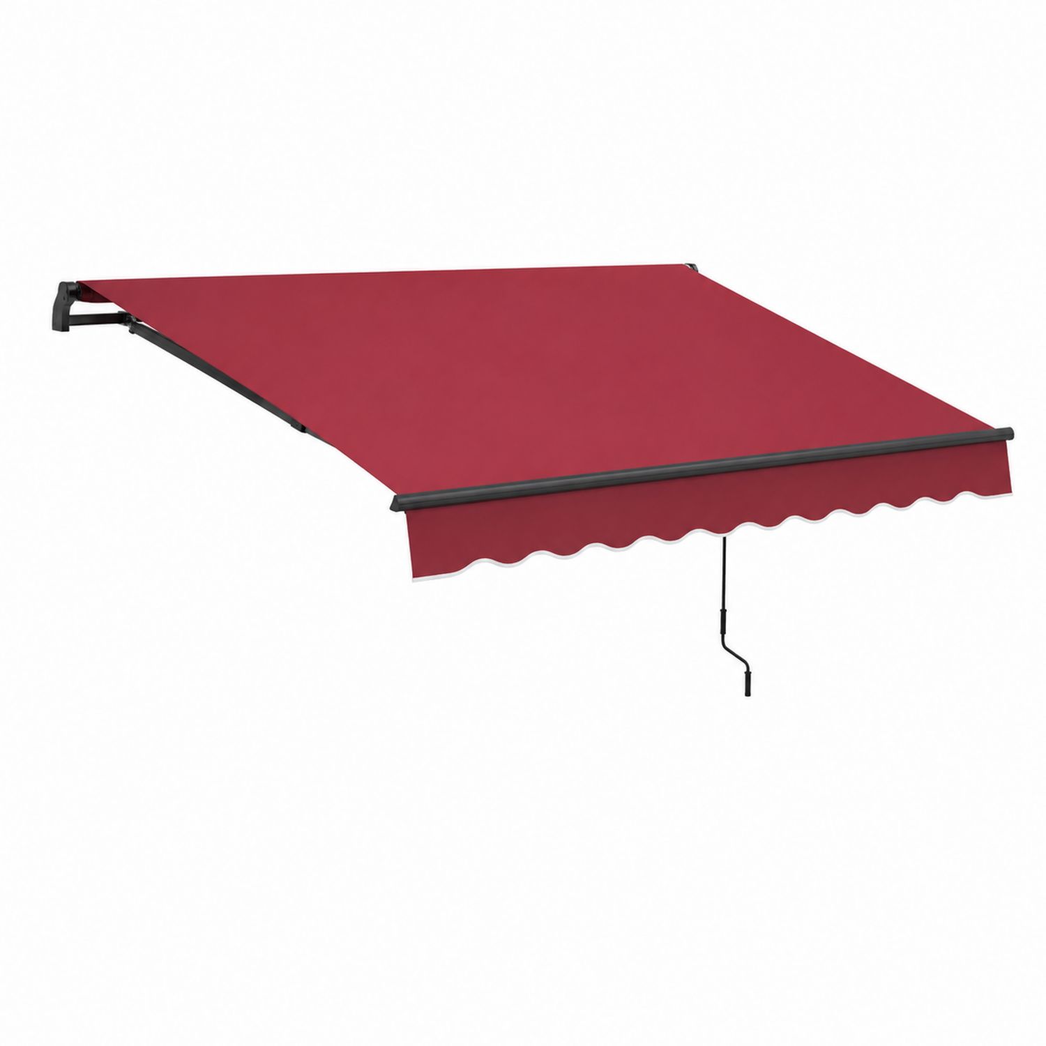 Aluminium Markise 300x250 cm Rot