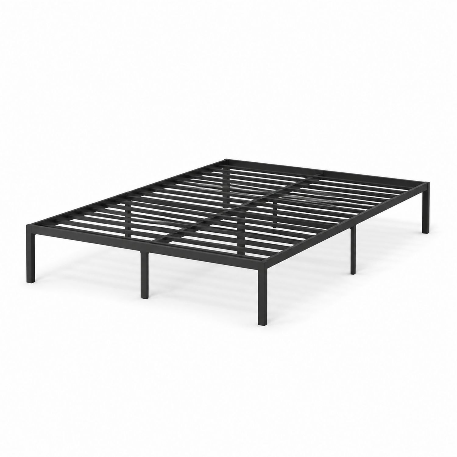 Metallbettgestell 200x160 cm Schwarz-Lumariocasa