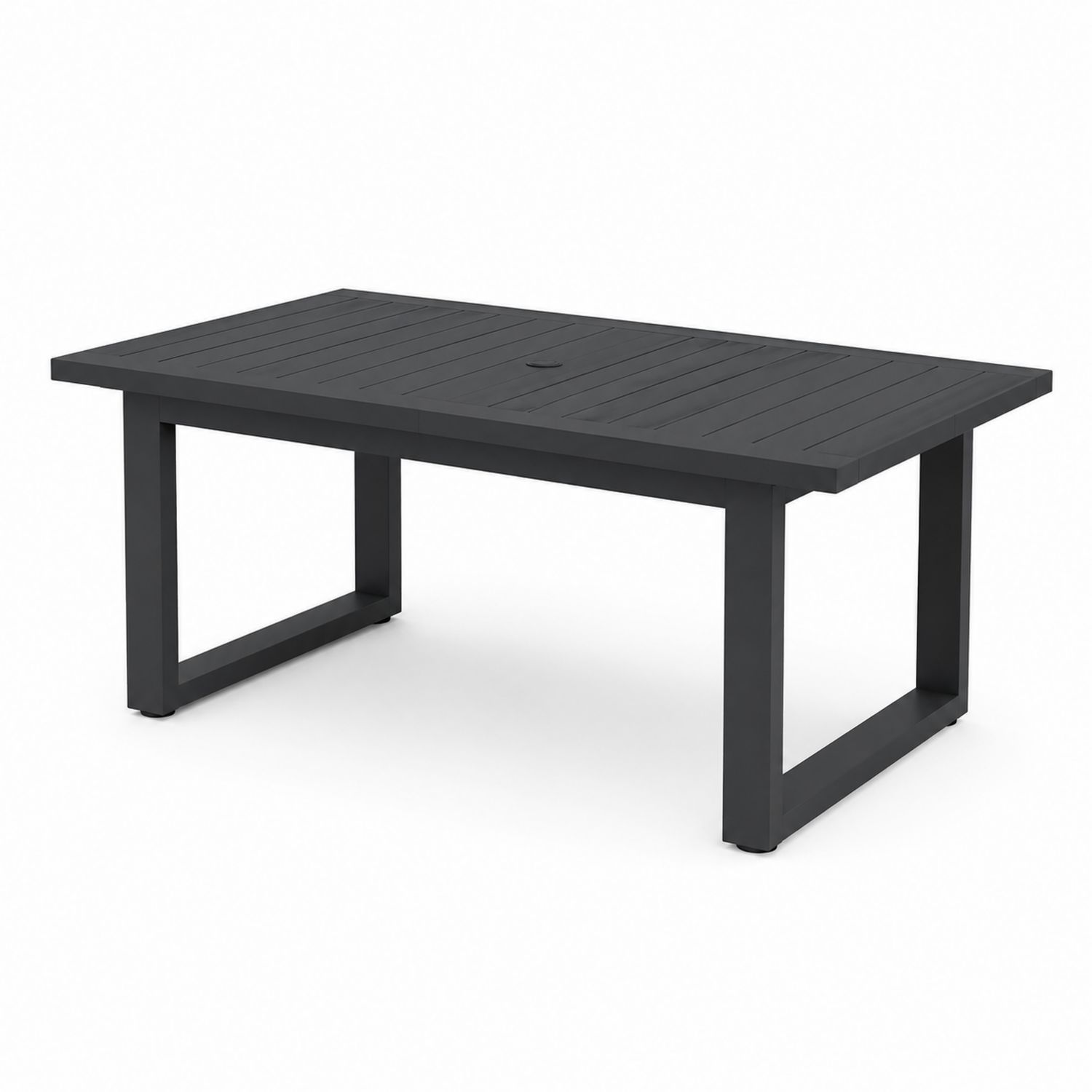 Outdoor-Esstisch Aluminium Anthrazit 180x90x75 cm-Soliraliving