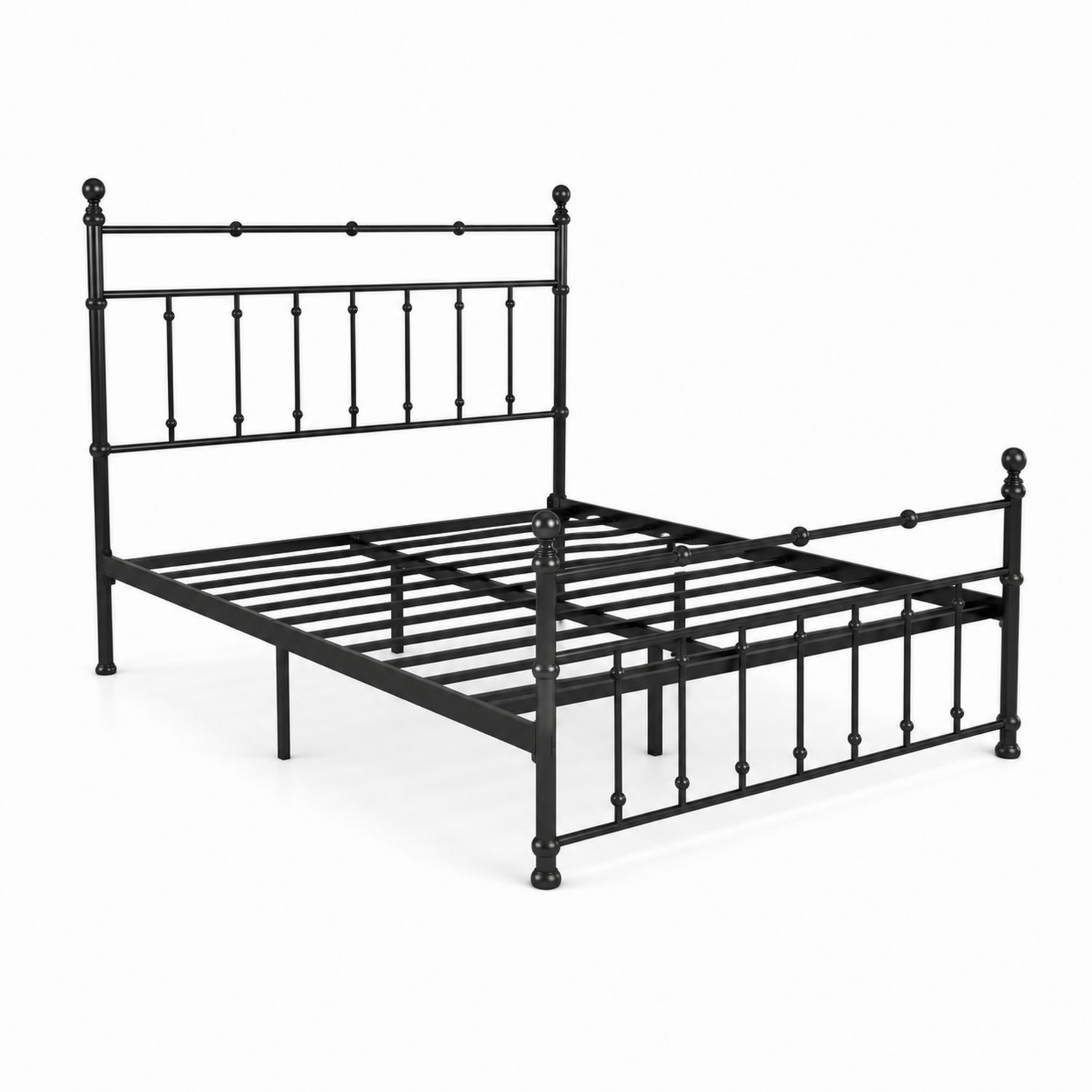 Metallbett Schwarz 200x160 cm