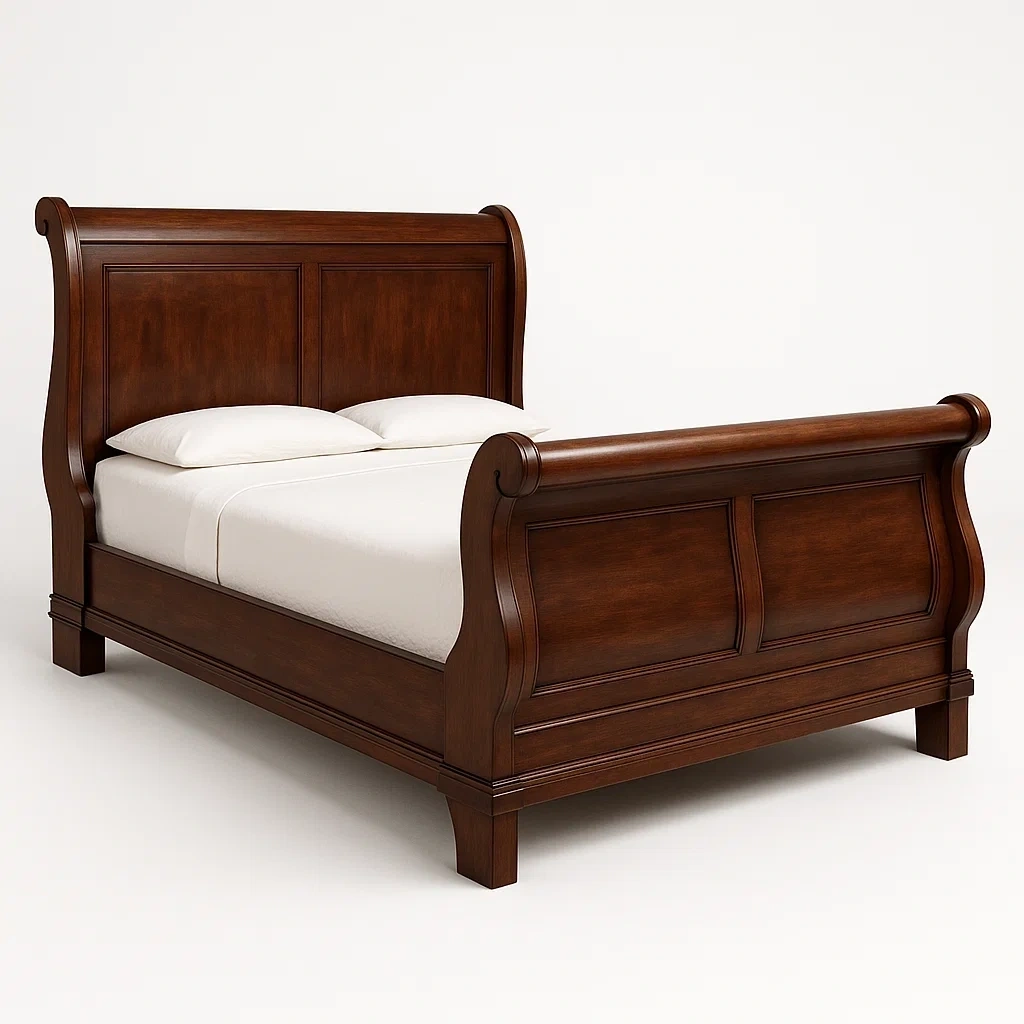 Bett,Schlittenbett-nestaviraa
