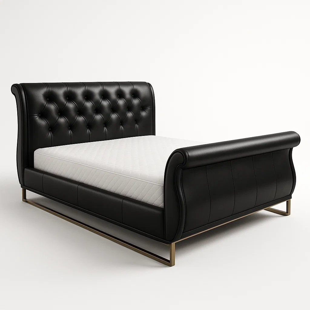 Bett,Schlittenbett-nestaviraa