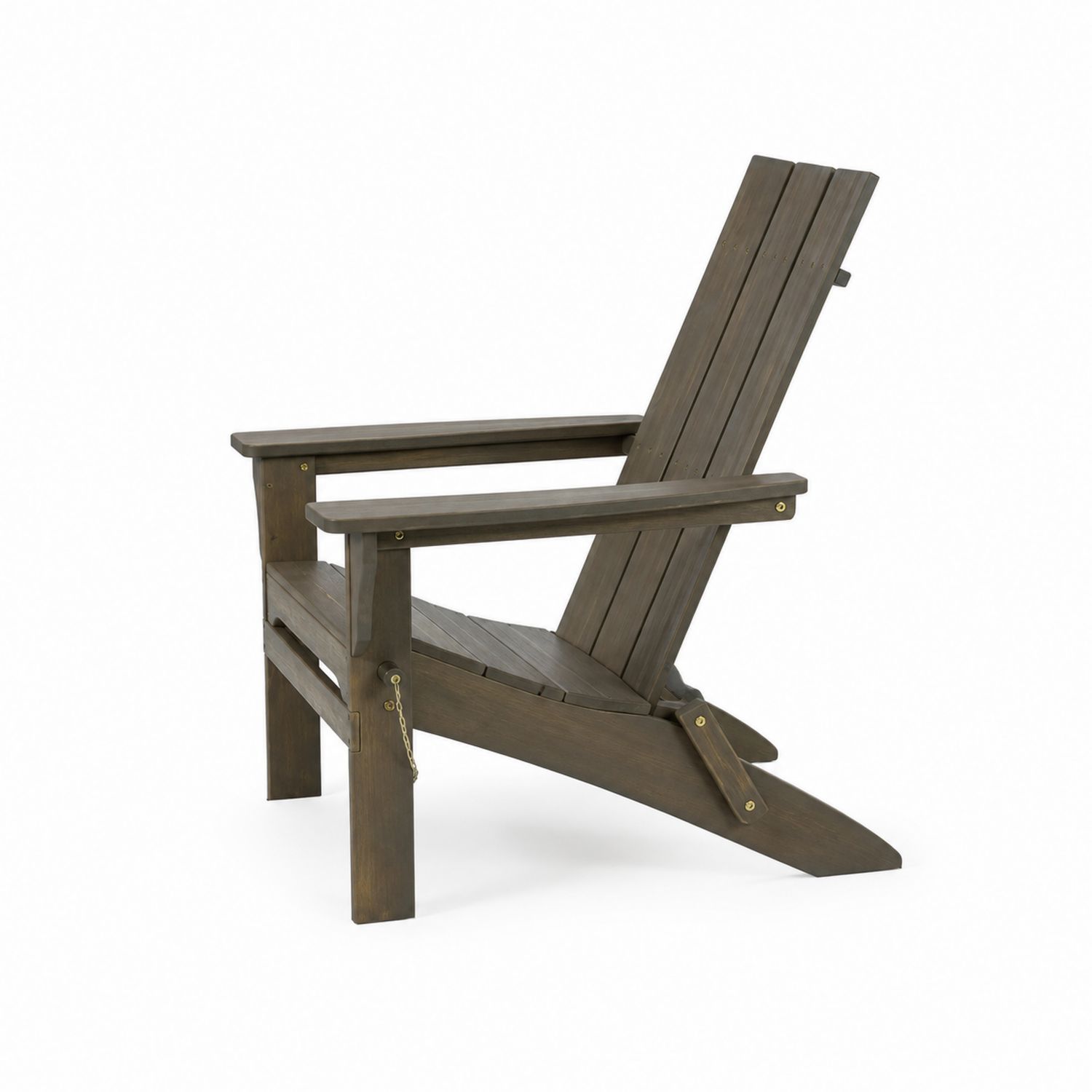 Klappbarer Holzstuhl Kiefernholz Braun