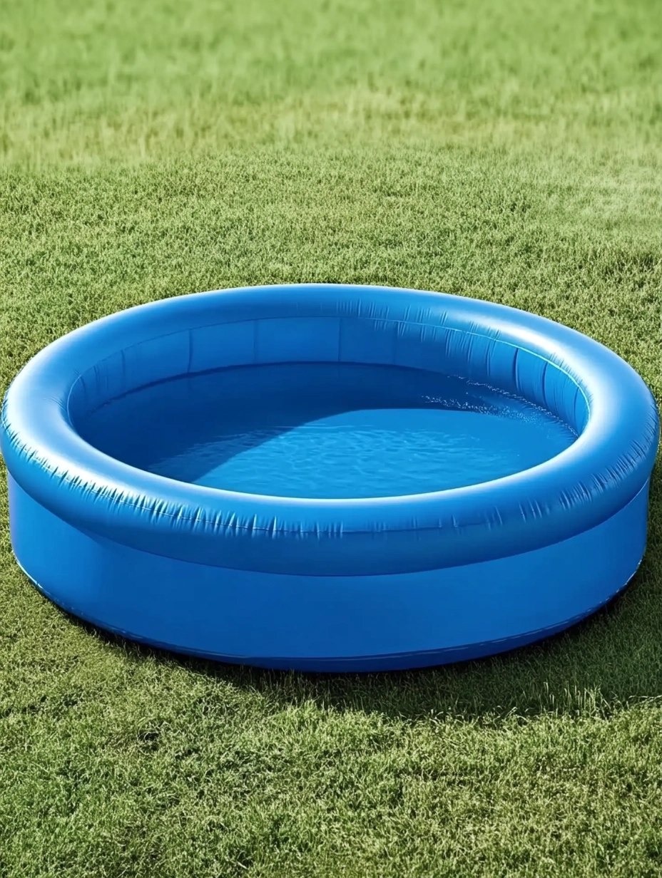 Piscina Inflable Redonda Azul PVC 150 cm x 36 cm-MEUBOLVIX