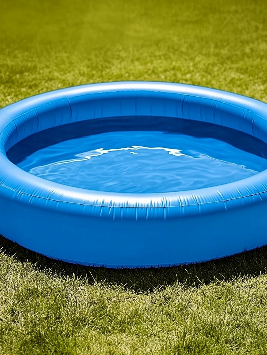 Piscina inflable redonda de PVC azul 300 cm-MEUBOLVIX