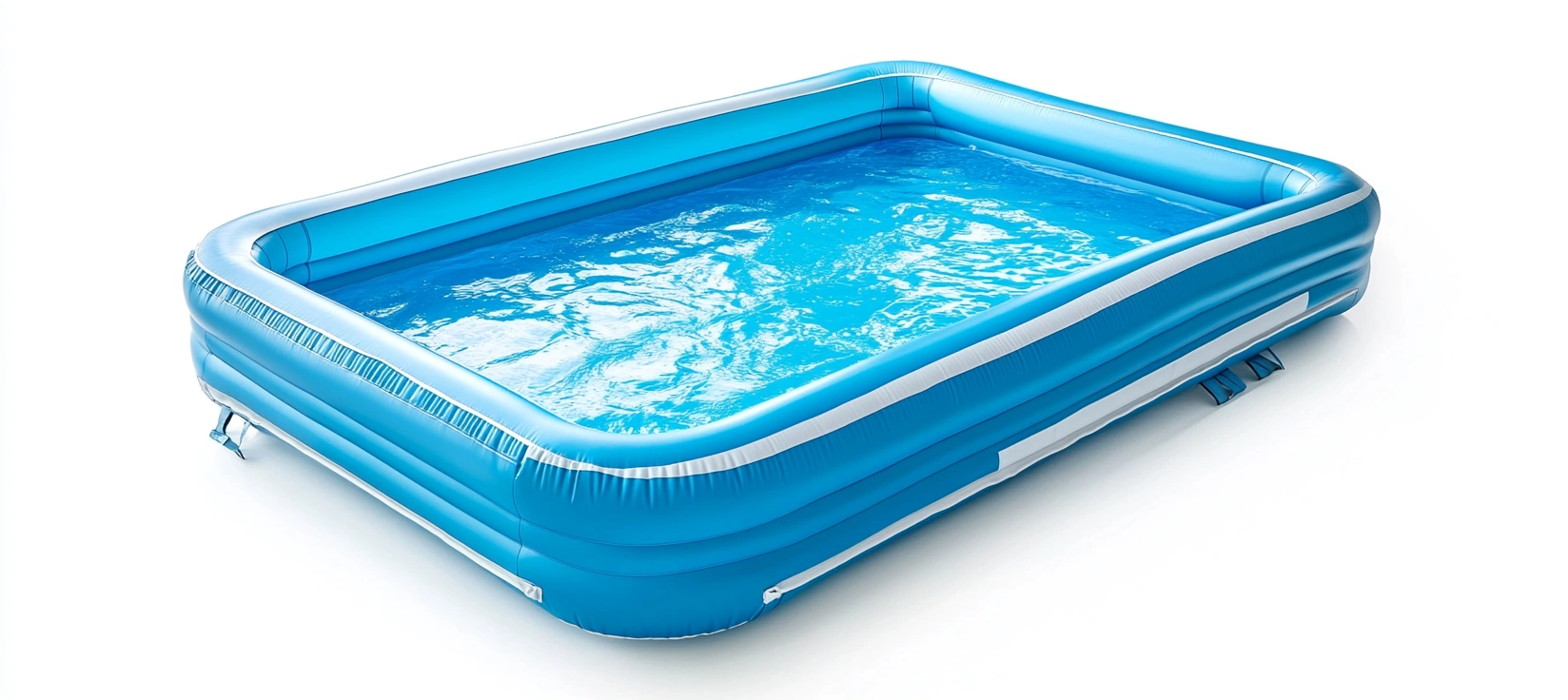 Piscina hinchable de PVC azul 305x183x56 cm-MEUBOLVIX