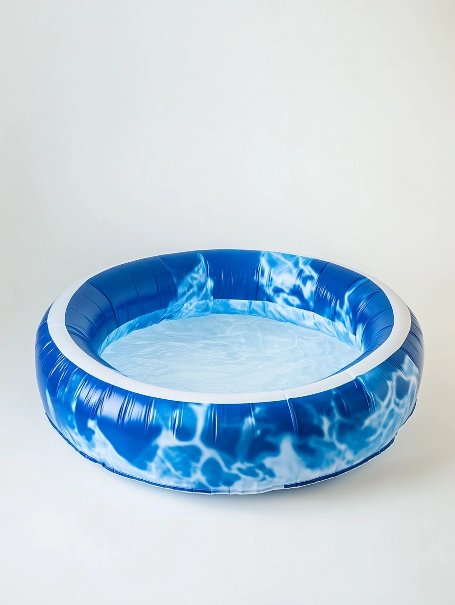 Piscina inflable redonda de PVC, 150 cm-MEUBOLVIX