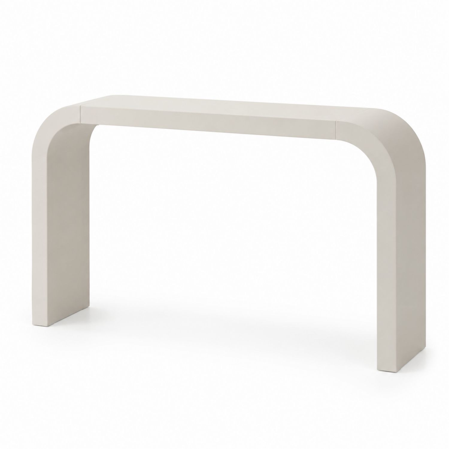 Konsolentisch Rechteckig MDF Weiß 80x30x75 cm