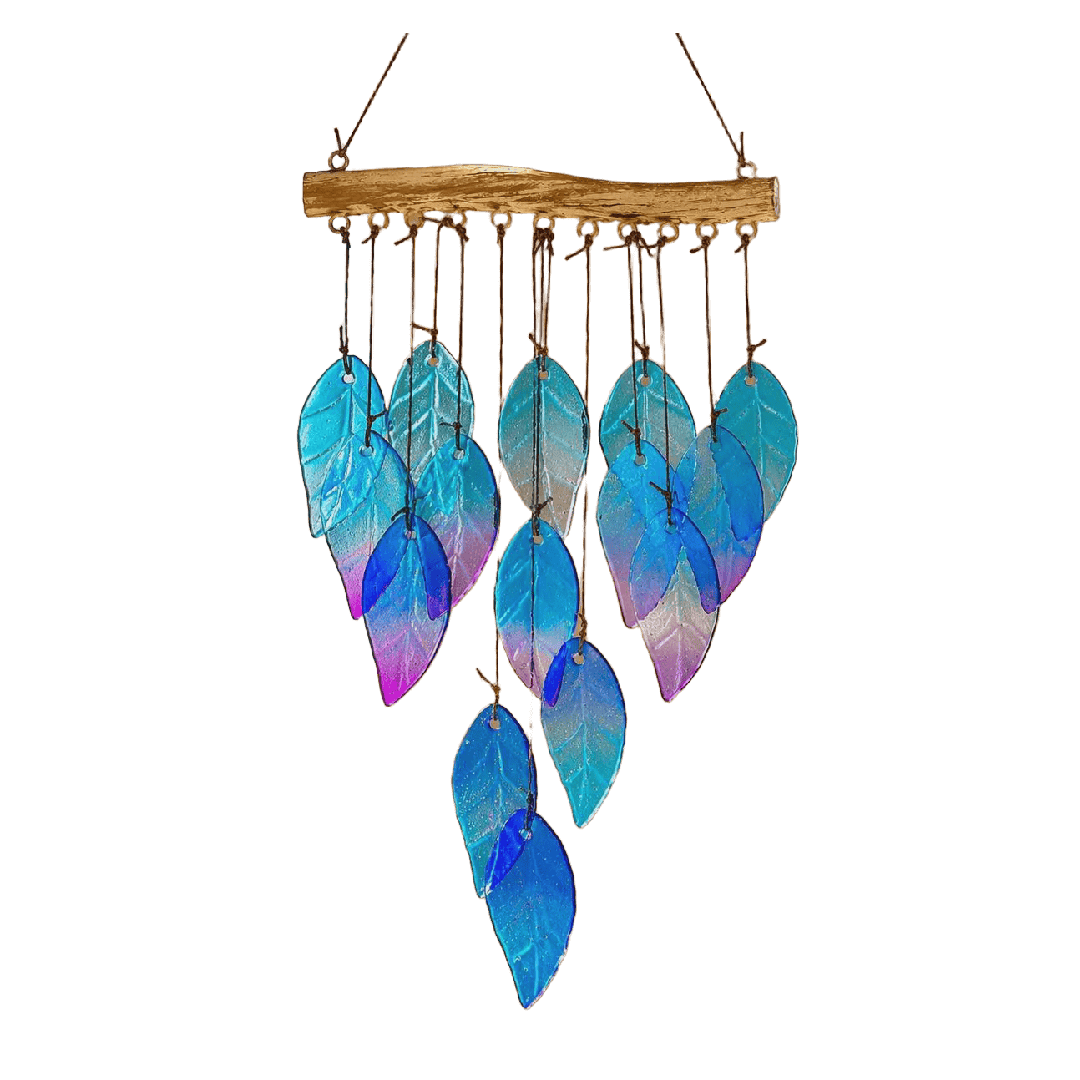 Carillons éoliens en verre