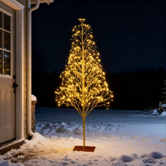 ✨ Enchanted Christmas Twinkle Tree Lights 🎄🌟