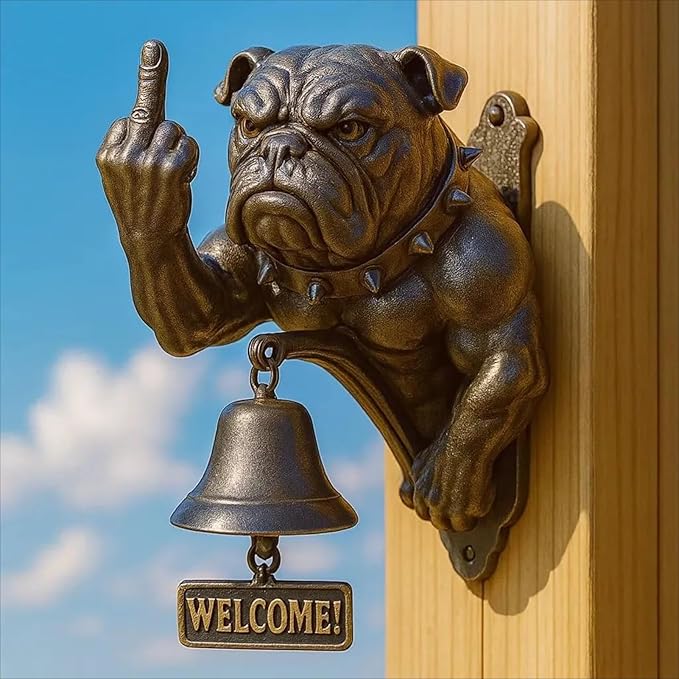 🔥Funny Bulldog Doorbell