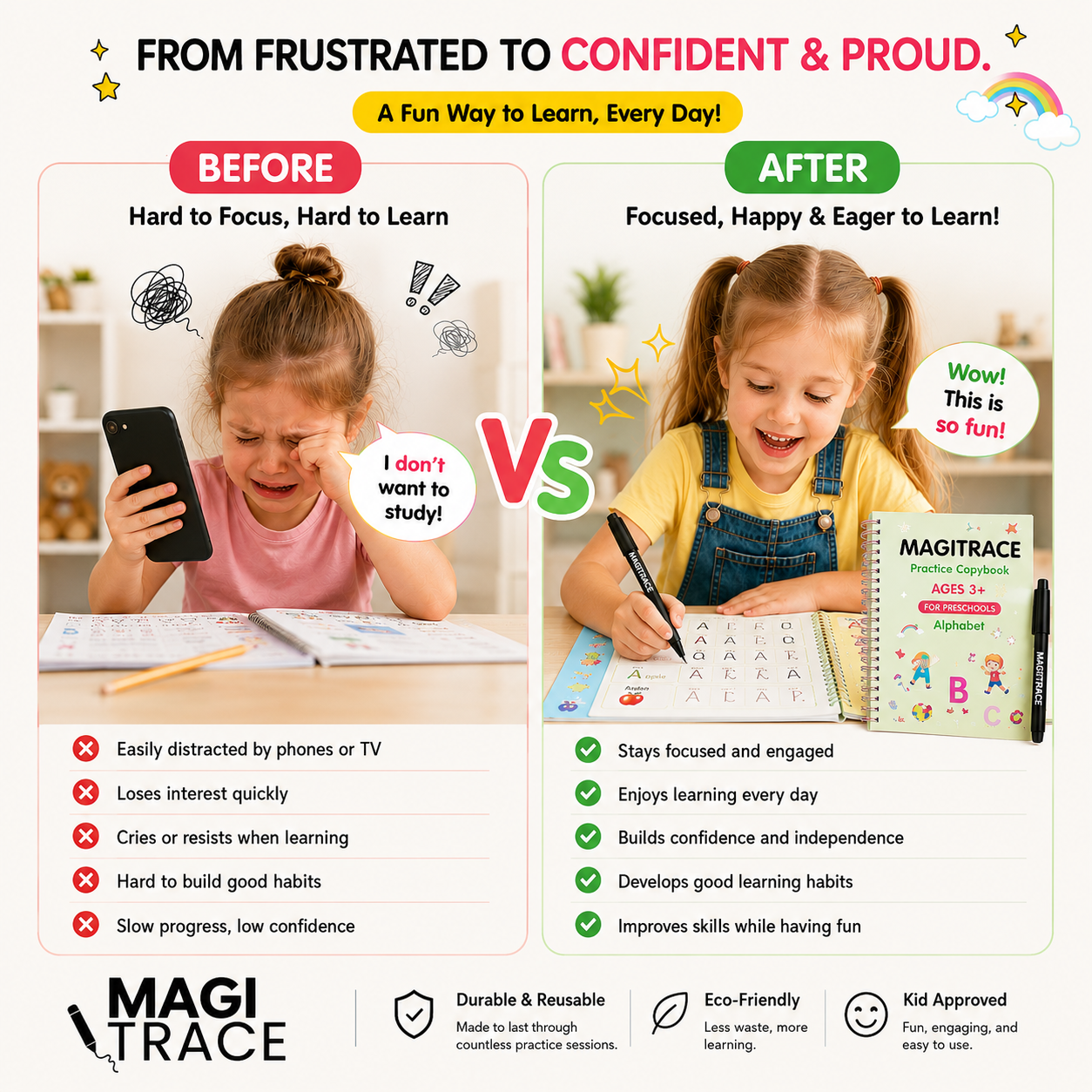  Magic Grooved Writing Practice