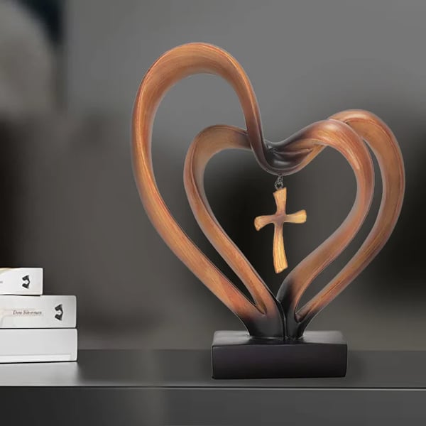 🔥Last Day 50% OFF🔥-✝Easter Jesus Entwined Hearts Cross💞 - 🙏🏻Buy 1