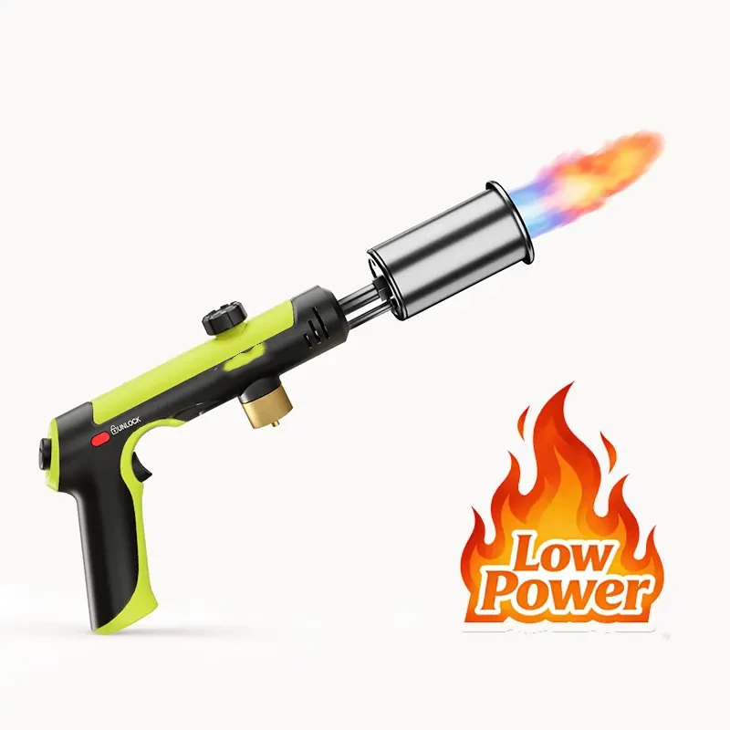 Great gift for outdoor lovers, BBQ enthusiasts, and DIYers--Powerful propane torch with one-touch ignition and safety lock for easy use