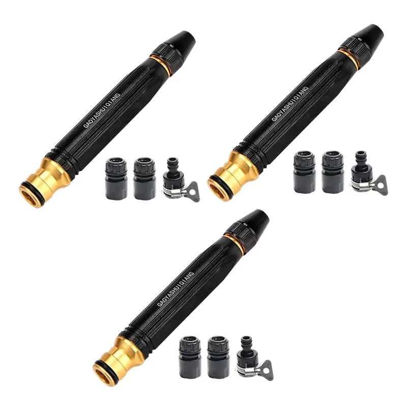 ⏰LAST DAY BUY 2 GET 1 FREE!!🔥Home high-pressure car wash water gun with booster nozzle and hose, a must-have for watering plants and vegetables, and car washing.👍💦