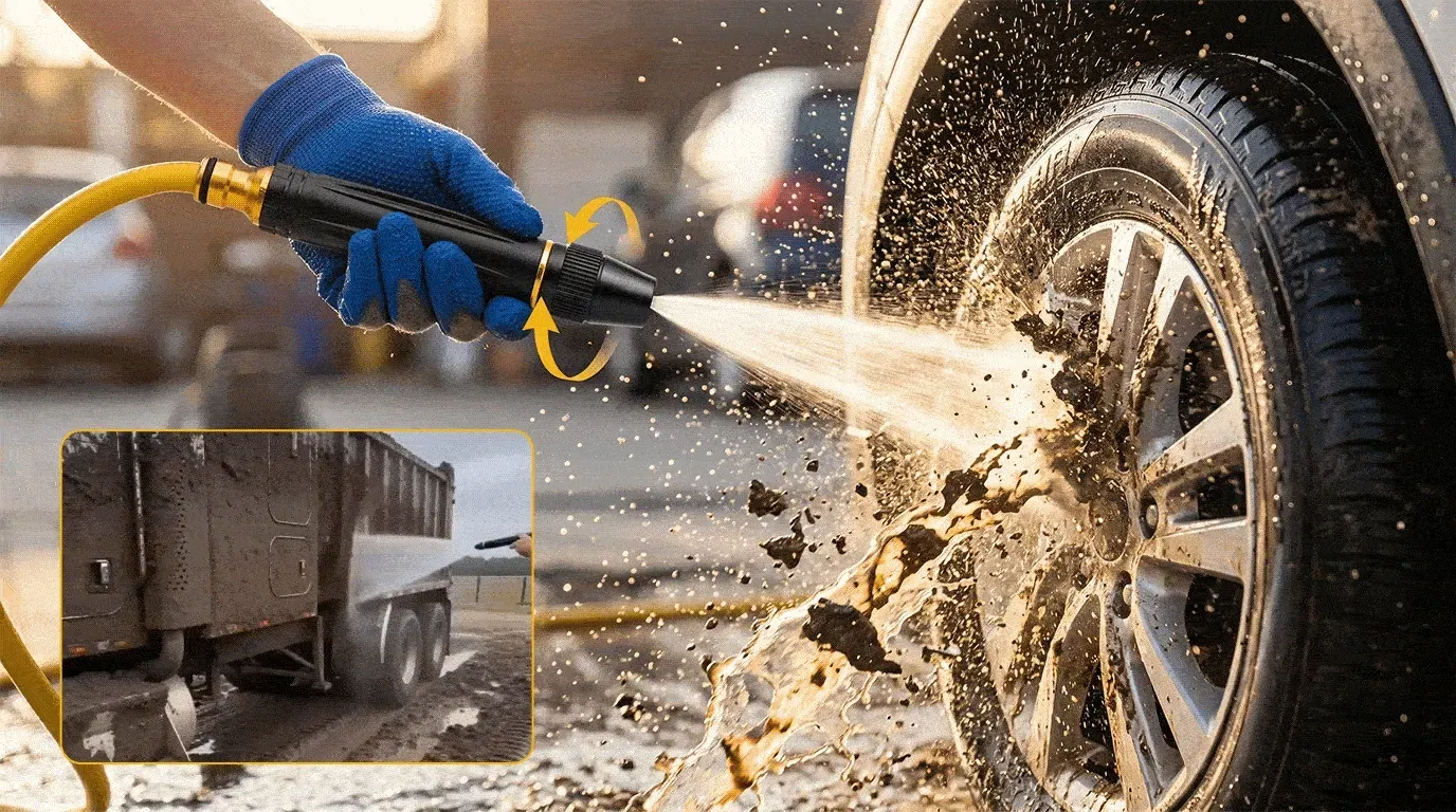 ⏰LAST DAY BUY 1 GET 1 FREE!!🔥Home high-pressure car wash water gun with booster nozzle and hose, a must-have for watering plants and vegetables, and car washing.👍💦