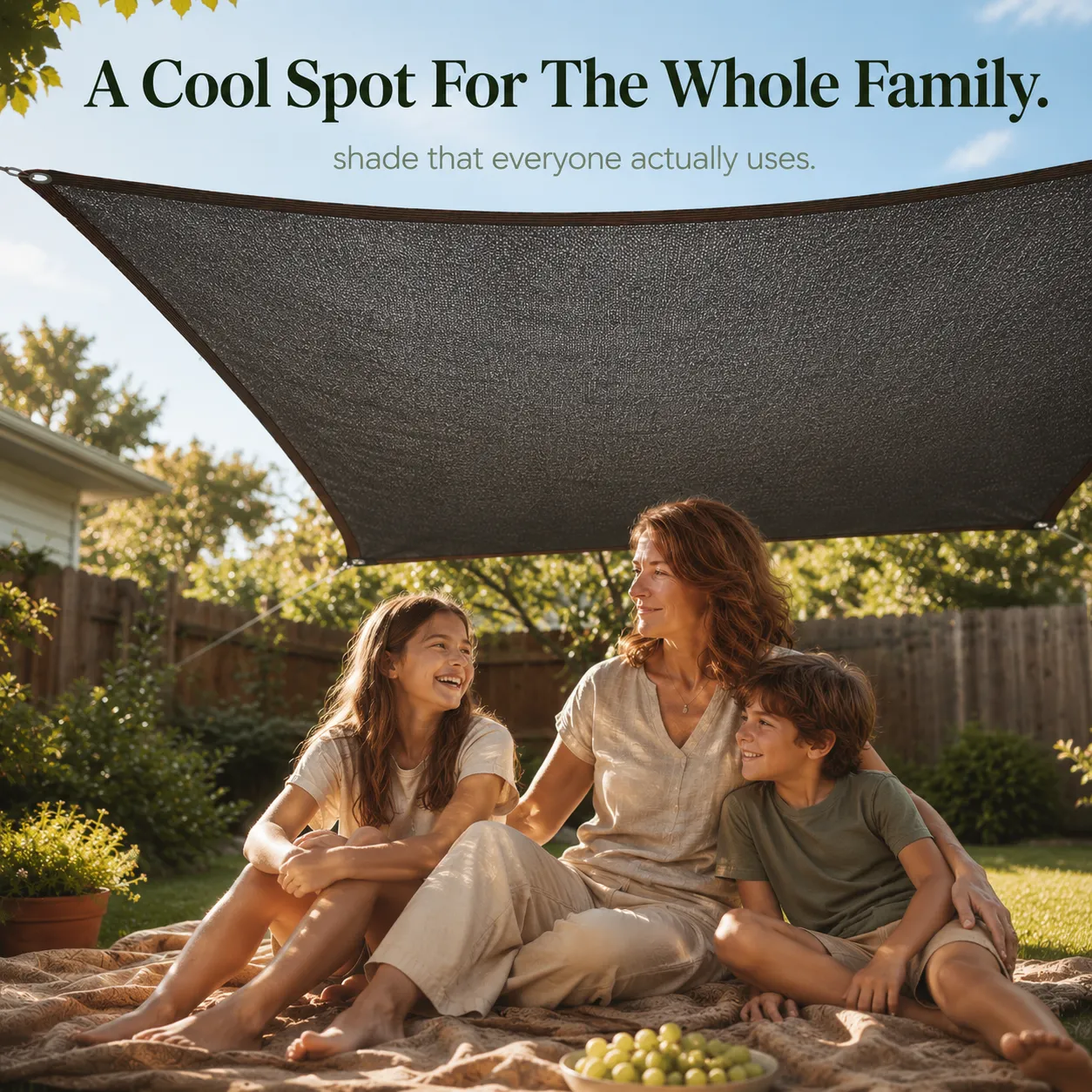 ☀️ 98% UV-Blocking Sunshade Net – Ultimate Outdoor Protection