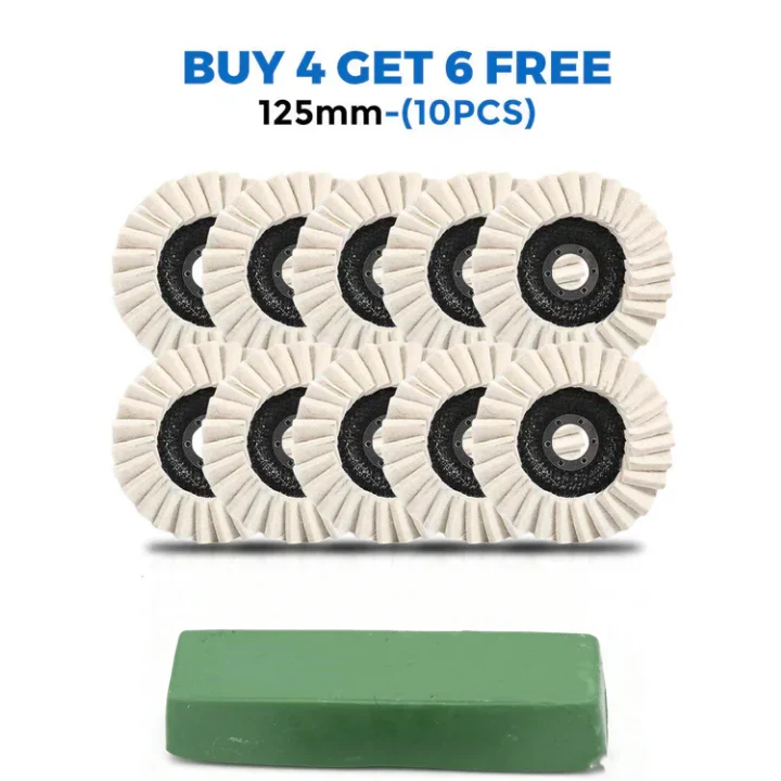 🔥High-Resilience Wool Felt Flap Discs Polishing Wheel