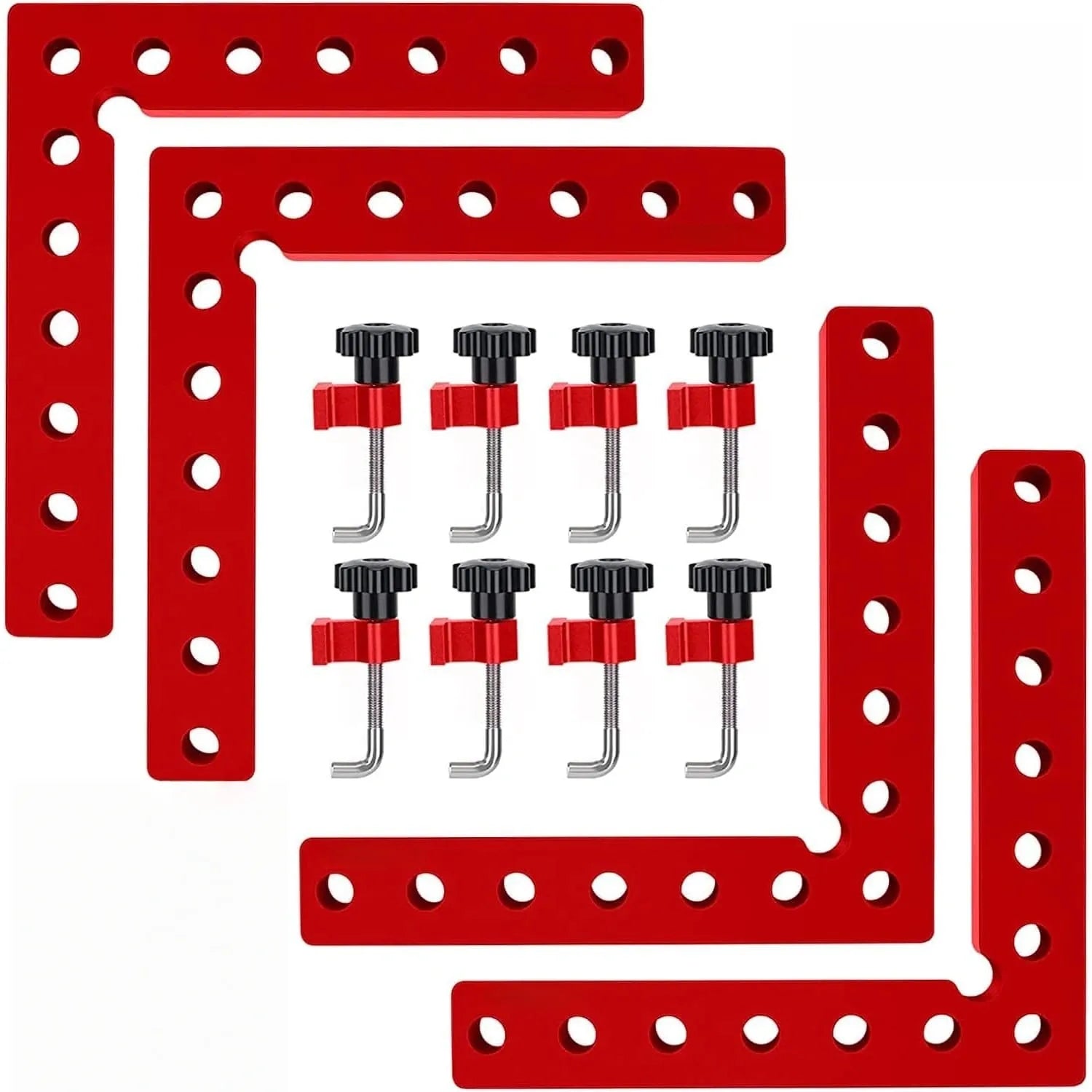 Mroace 90 Degree Aluminum Corner Clamps