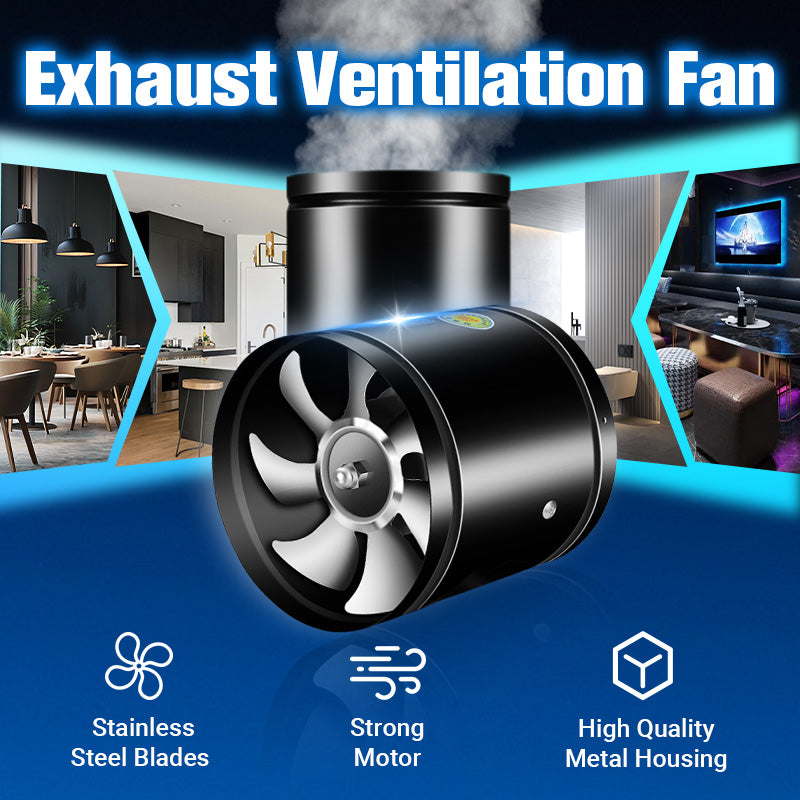 Super SuctionMultifunctional Powerful Mute Exhaust Fan💨