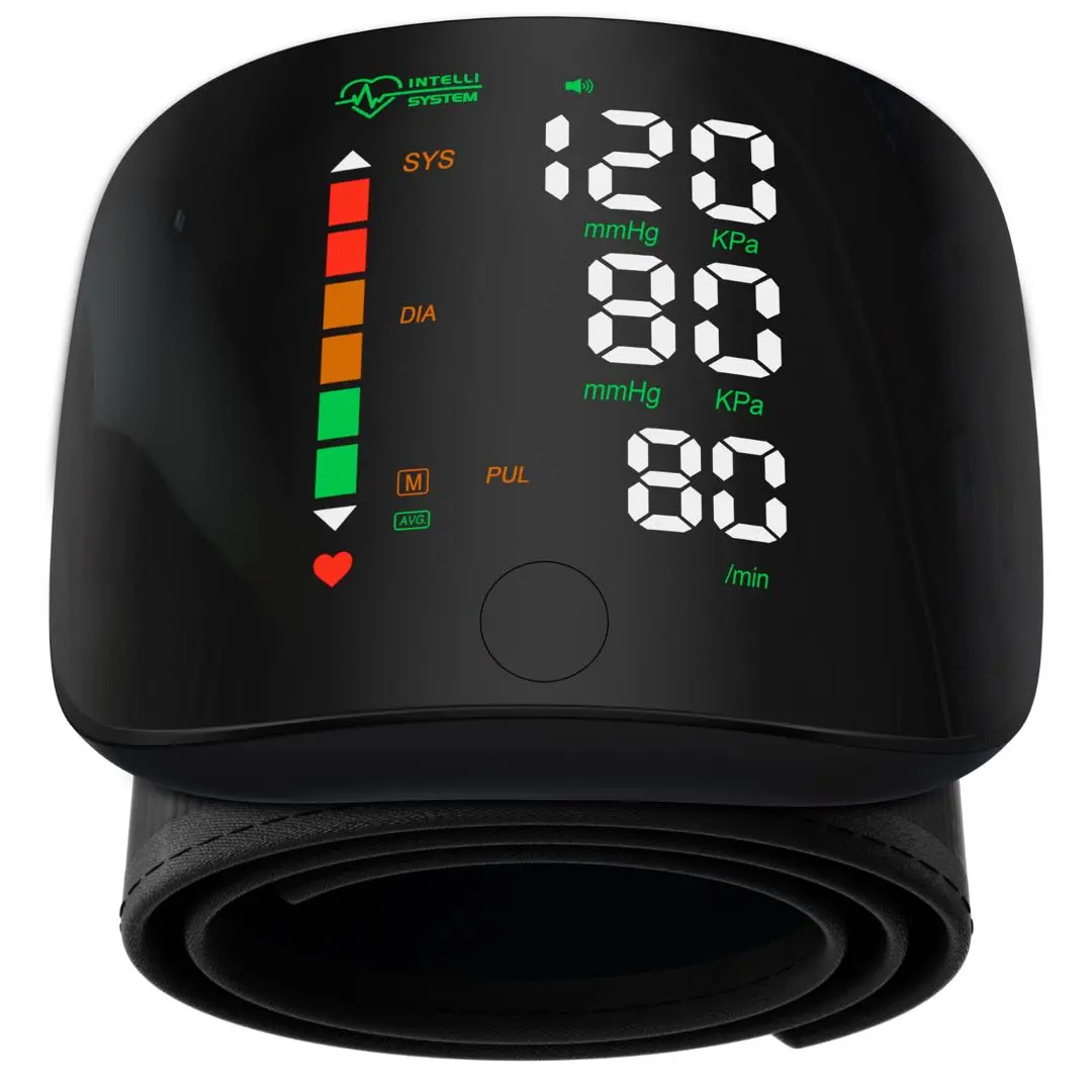 Ziqing Wrist Blood Pressure Monitor with LED Display