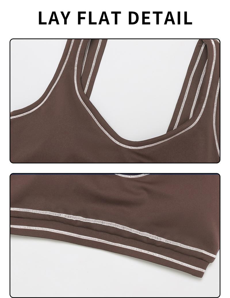 MFVIM Women's Two-Piece Sports Set, Comfortable Activewear for Fitness and Gym, Athletic Clothing for Everyday Use Summer Sportswear Yoga Bottoms