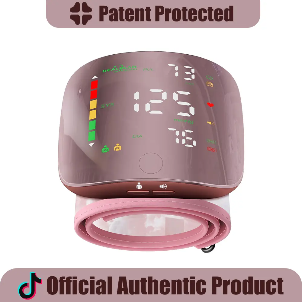 Ziqing Wrist Blood Pressure Monitor with LED Display