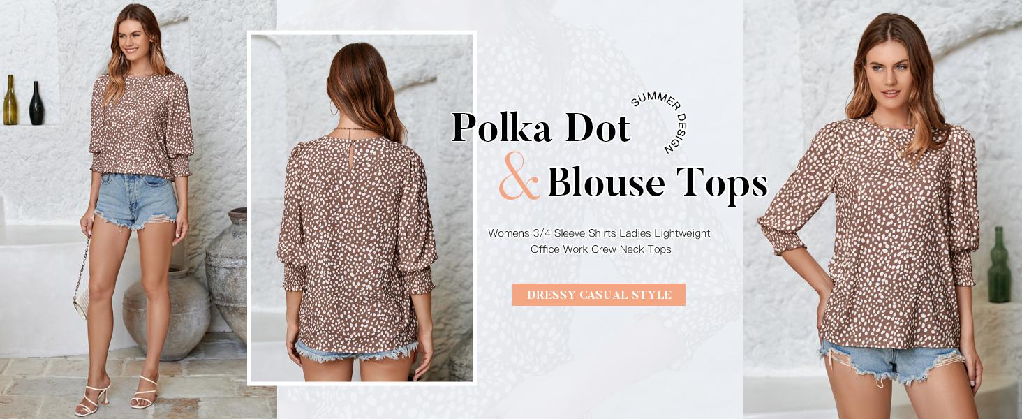 Polka Dot Blouse - Design