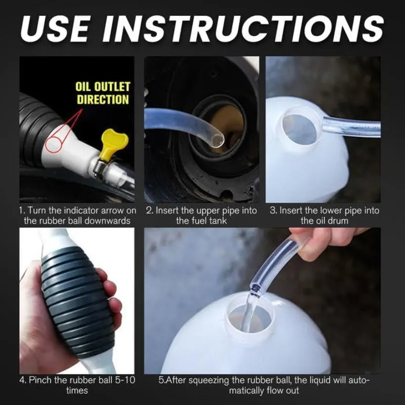 Portable Oil & Fuel Transfer Pump