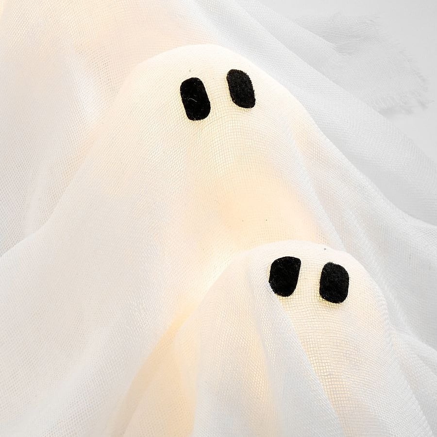 🏆Flash Sale⚡50K+ SOLD! Almost Gone💥DIY Crafts Lit Ghosts Wreath