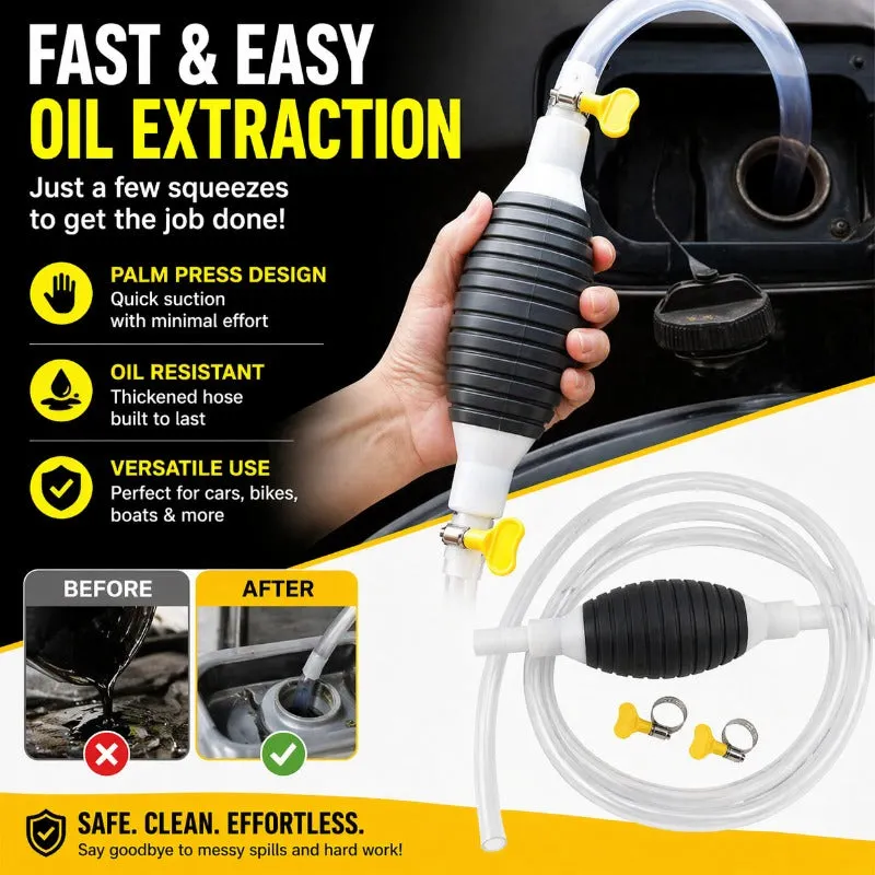 Portable Oil & Fuel Transfer Pump