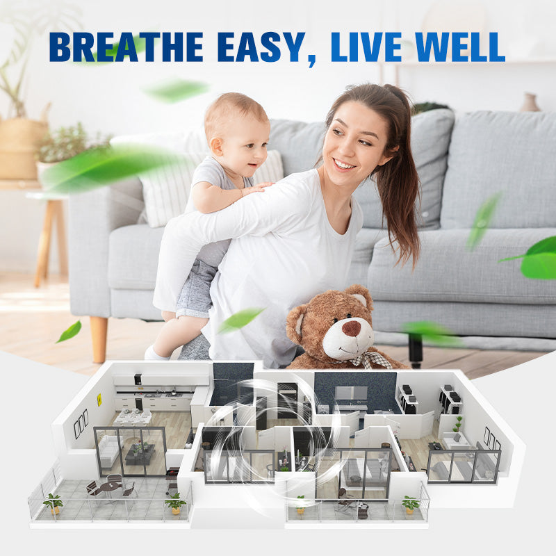 Super SuctionMultifunctional Powerful Mute Exhaust Fan💨