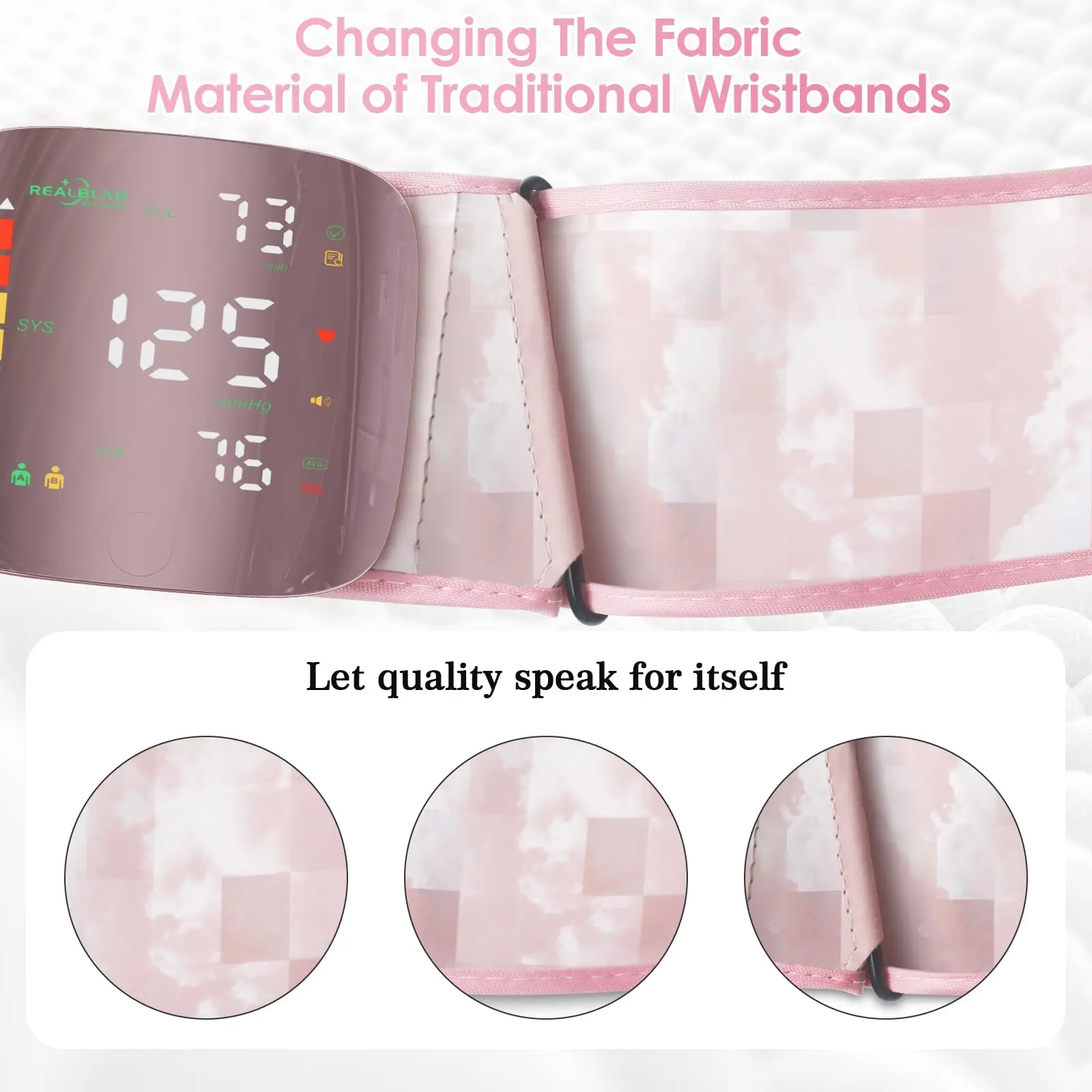 Ziqing Wrist Blood Pressure Monitor with LED Display