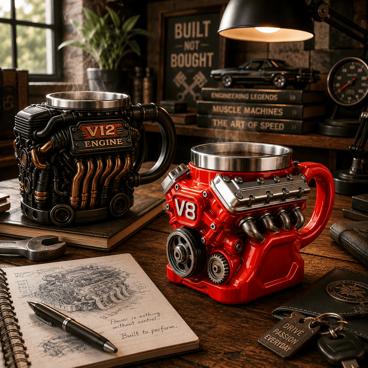🔥🛠️2026 Hot Sale | V8 Engine Legend Mug – The Ultimate Gift Every Car Lover Will Want 🏎️⚡