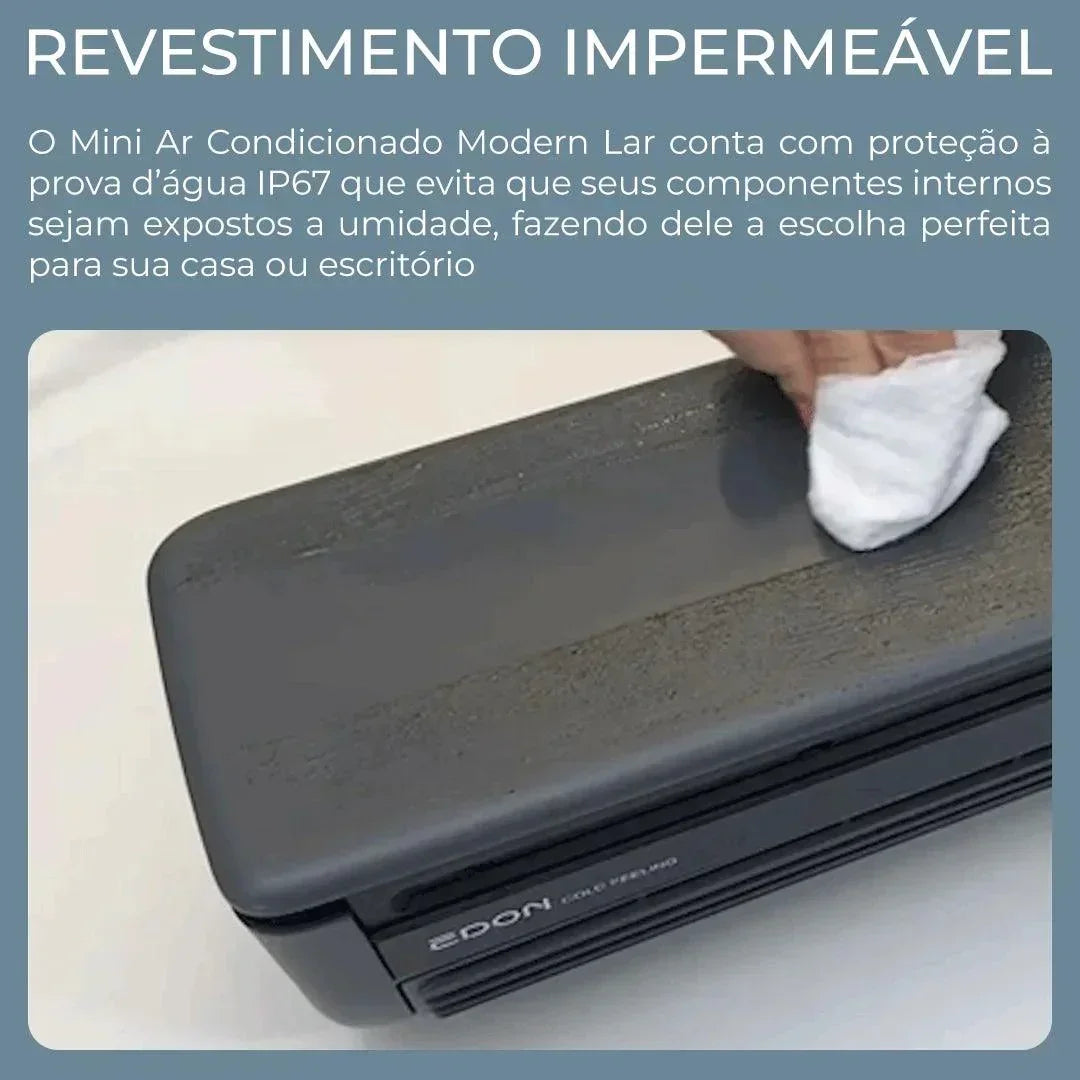 Mini Air Conditioner — Drill-free installation / Say goodbye to the heat and enjoy instant cooling—all while saving energy!