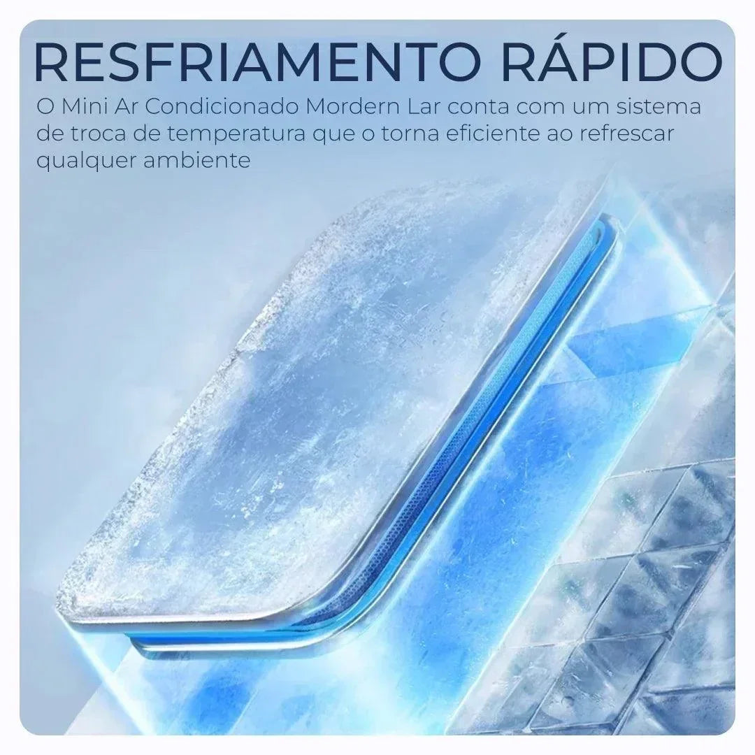Mini Air Conditioner — Drill-free installation / Say goodbye to the heat and enjoy instant cooling—all while saving energy!