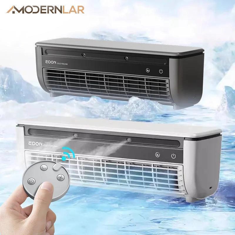Mini Air Conditioner — Drill-free installation / Say goodbye to the heat and enjoy instant cooling—all while saving energy!