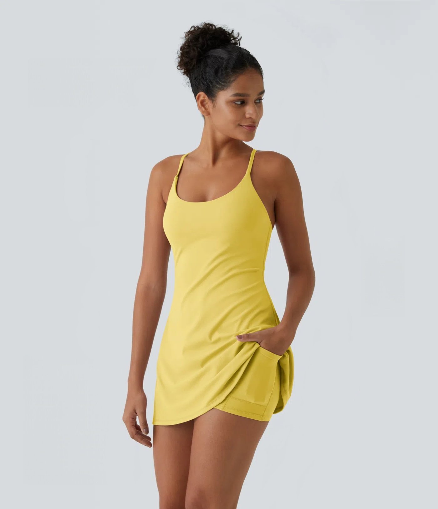 Plush Backless Active Dress (Easy Peezy Edition)