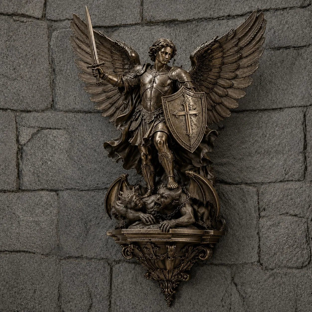 🕊️St. Michael Guardian Angel Light – Bring Divine Protection Into Your Home ✨