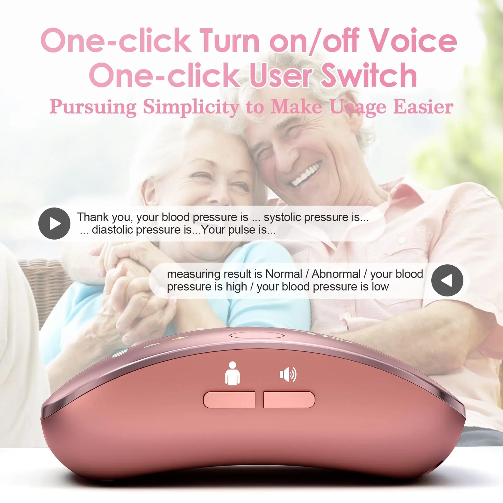 Ziqing Wrist Blood Pressure Monitor with LED Display