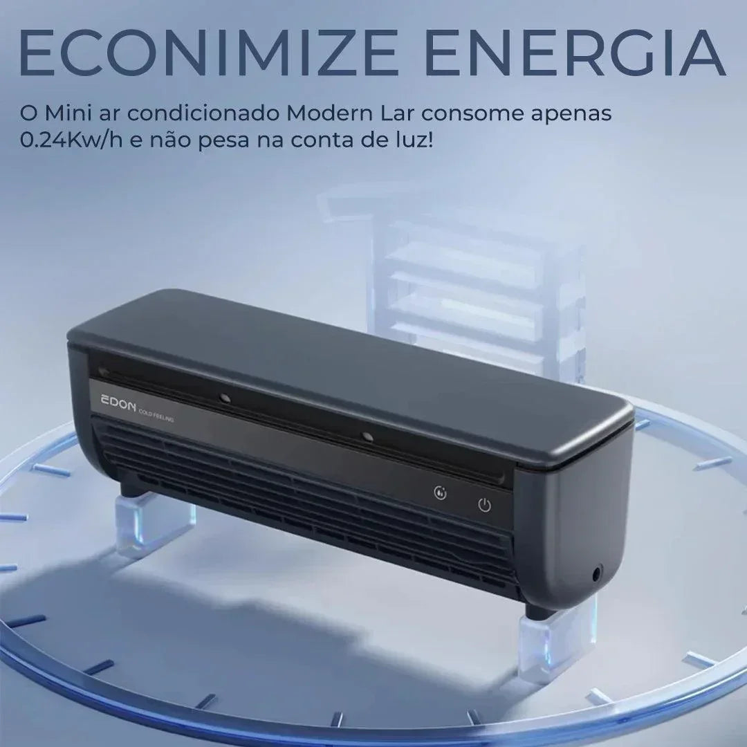 Mini Air Conditioner — Drill-free installation / Say goodbye to the heat and enjoy instant cooling—all while saving energy!