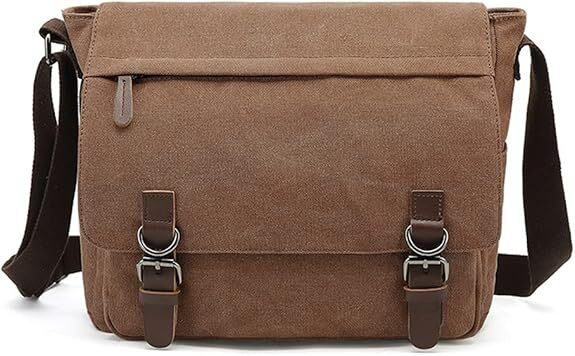 Free Vintage Canvas Messenger Bag