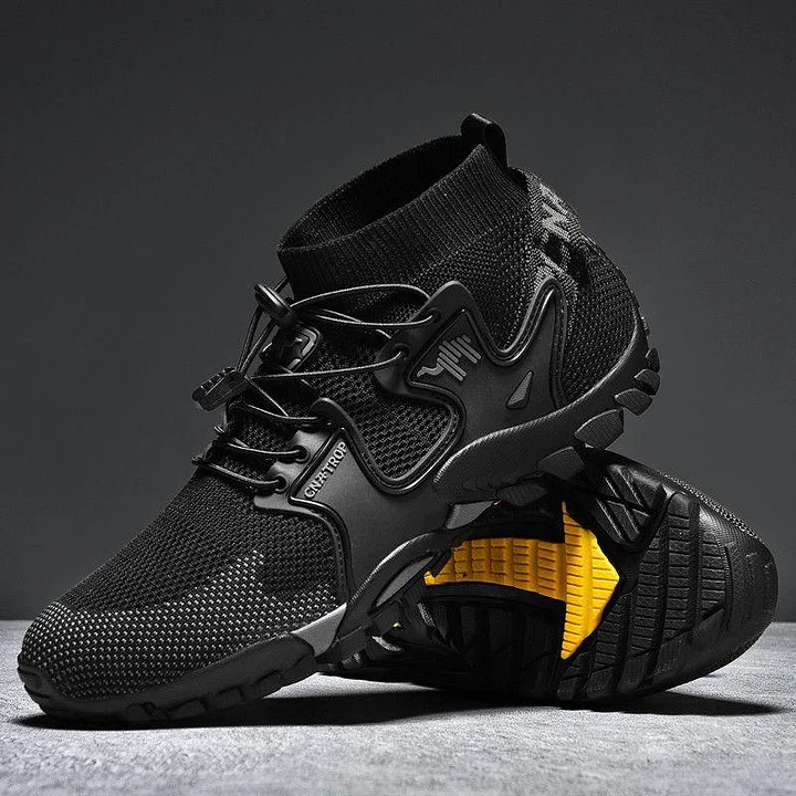 Portable Tied orthopedic hiking shoes