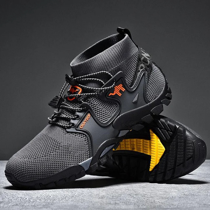 Portable Tied orthopedic hiking shoes