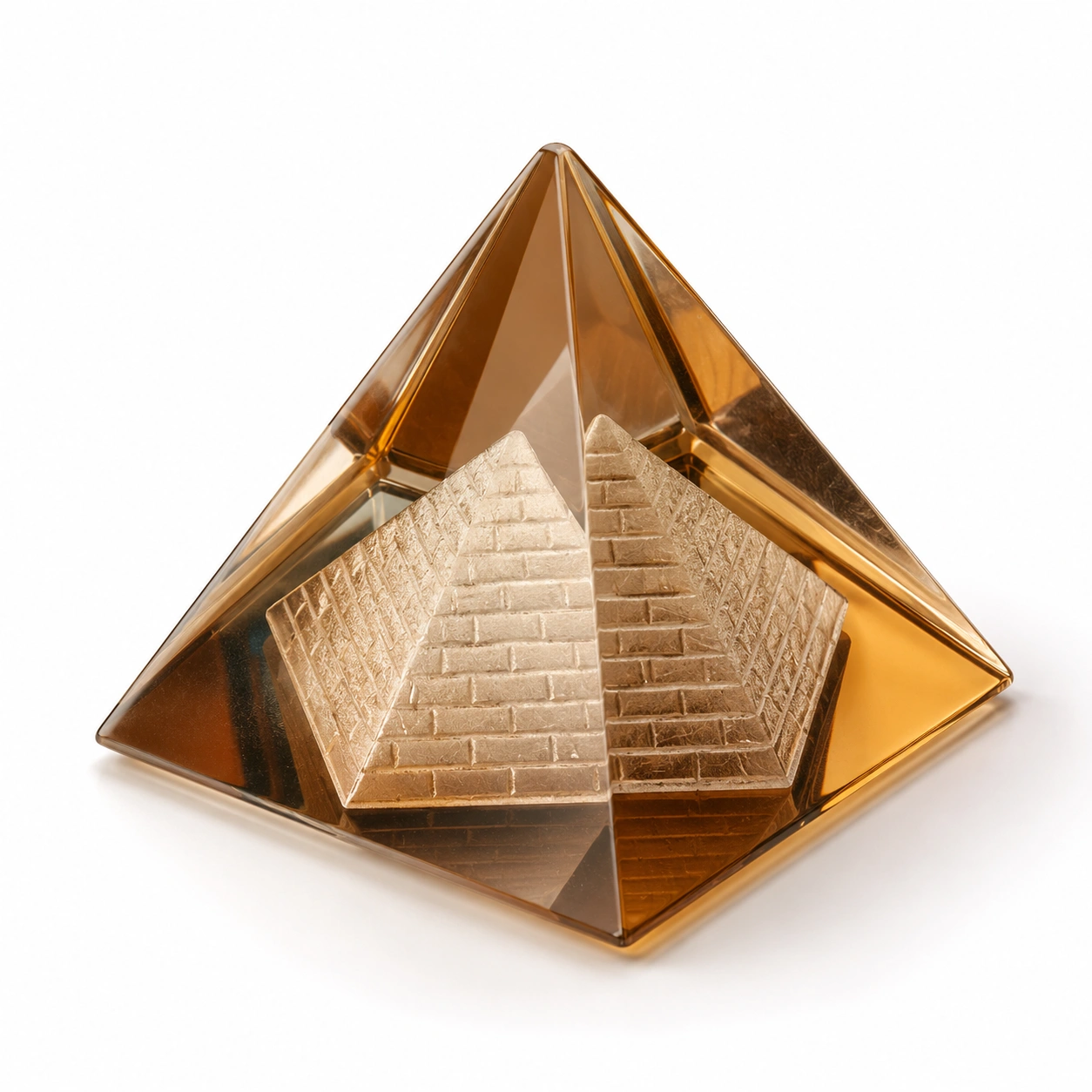 Kristall Pyramide Bernstein-Wohnelle