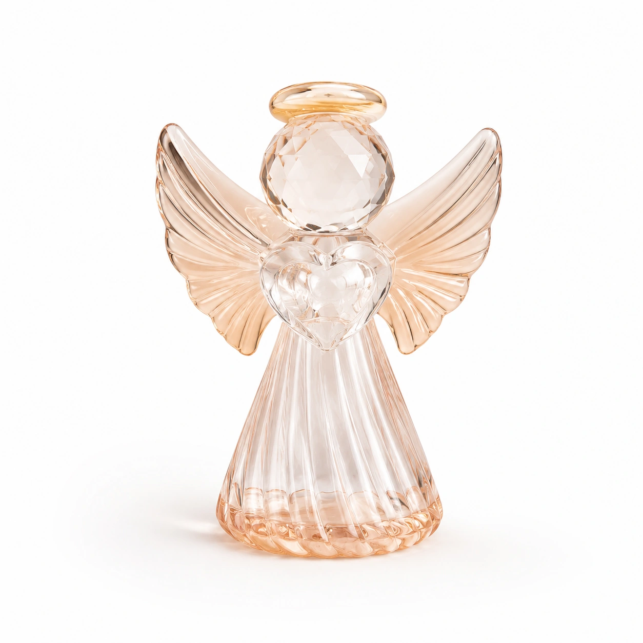 Kristallengel Roségold-Wohnelle