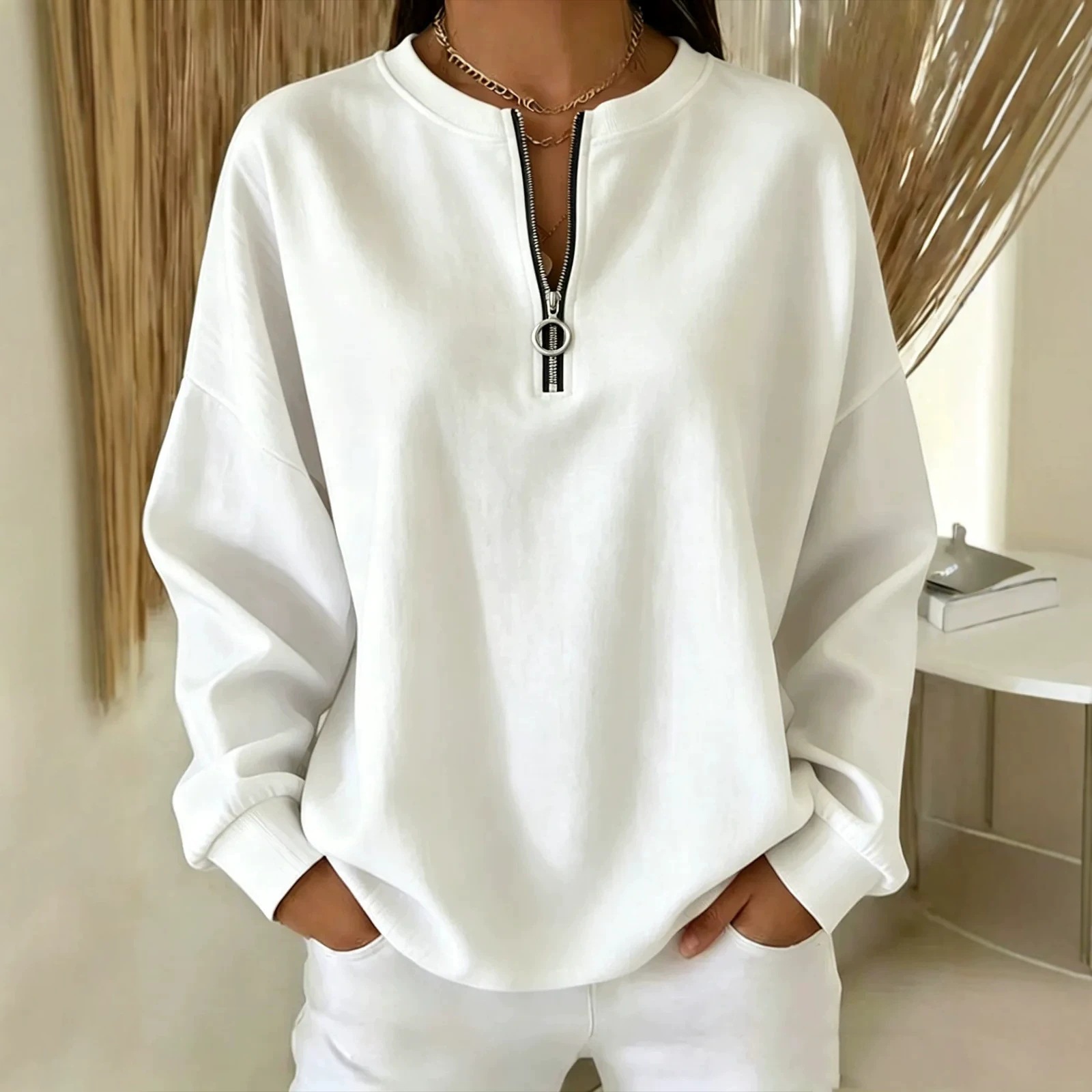 CLEARANCE SALE🔥Women's Lightweight Knit Oversized Sweater