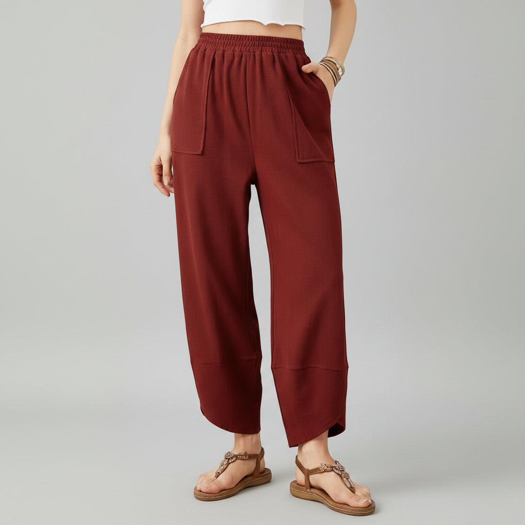 CLEARANCE SALE🔥Women Pants Casual Loose Fit Straight Leg Lightweight Summer Trousers