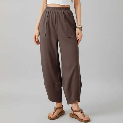 CLEARANCE SALE🔥Women Pants Casual Loose Fit Straight Leg Lightweight Summer Trousers