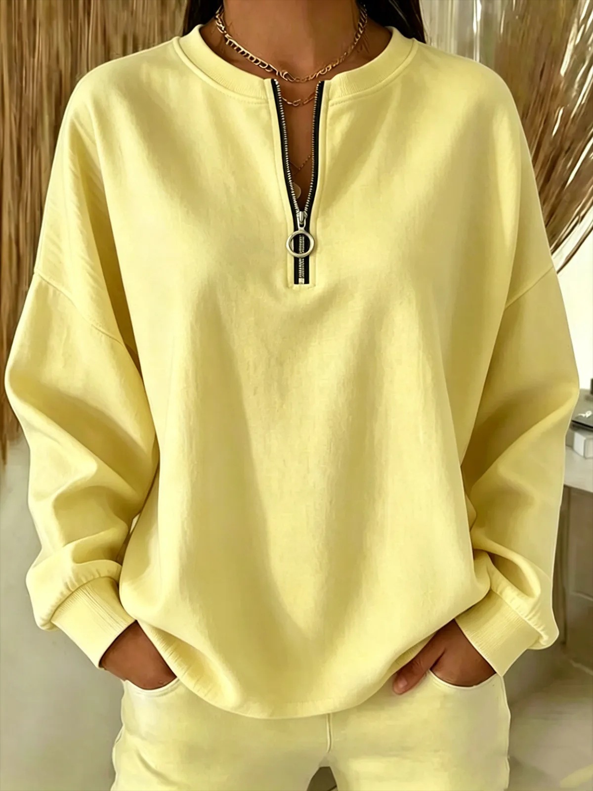CLEARANCE SALE🔥Women's Lightweight Knit Oversized Sweater
